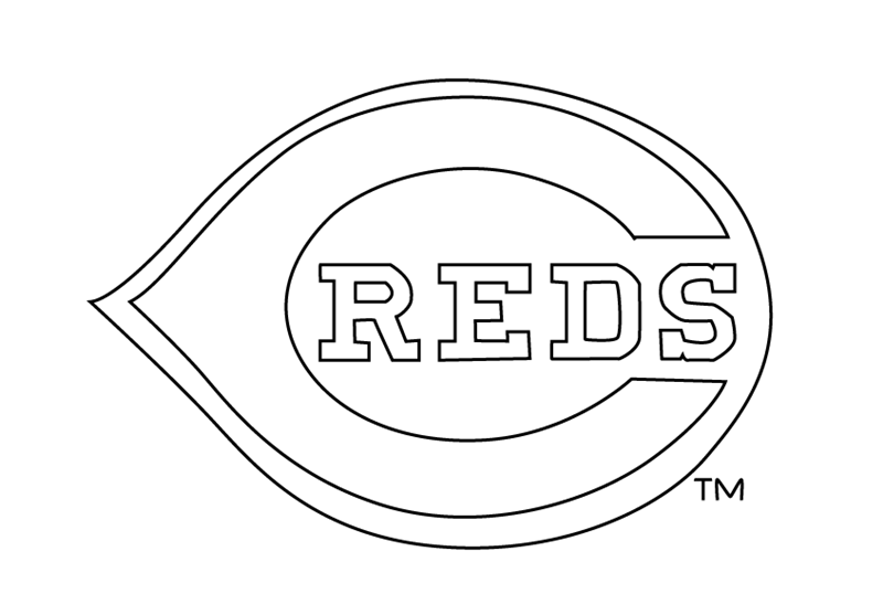 cincinnati reds coloring pages printable