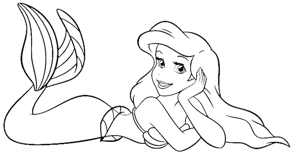 coloring pages ariel