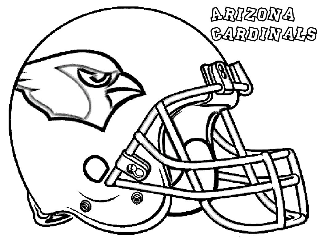 coloring pages arizona cardinals