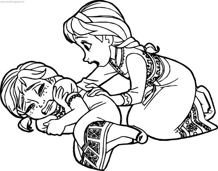 coloring pages for kids elsa