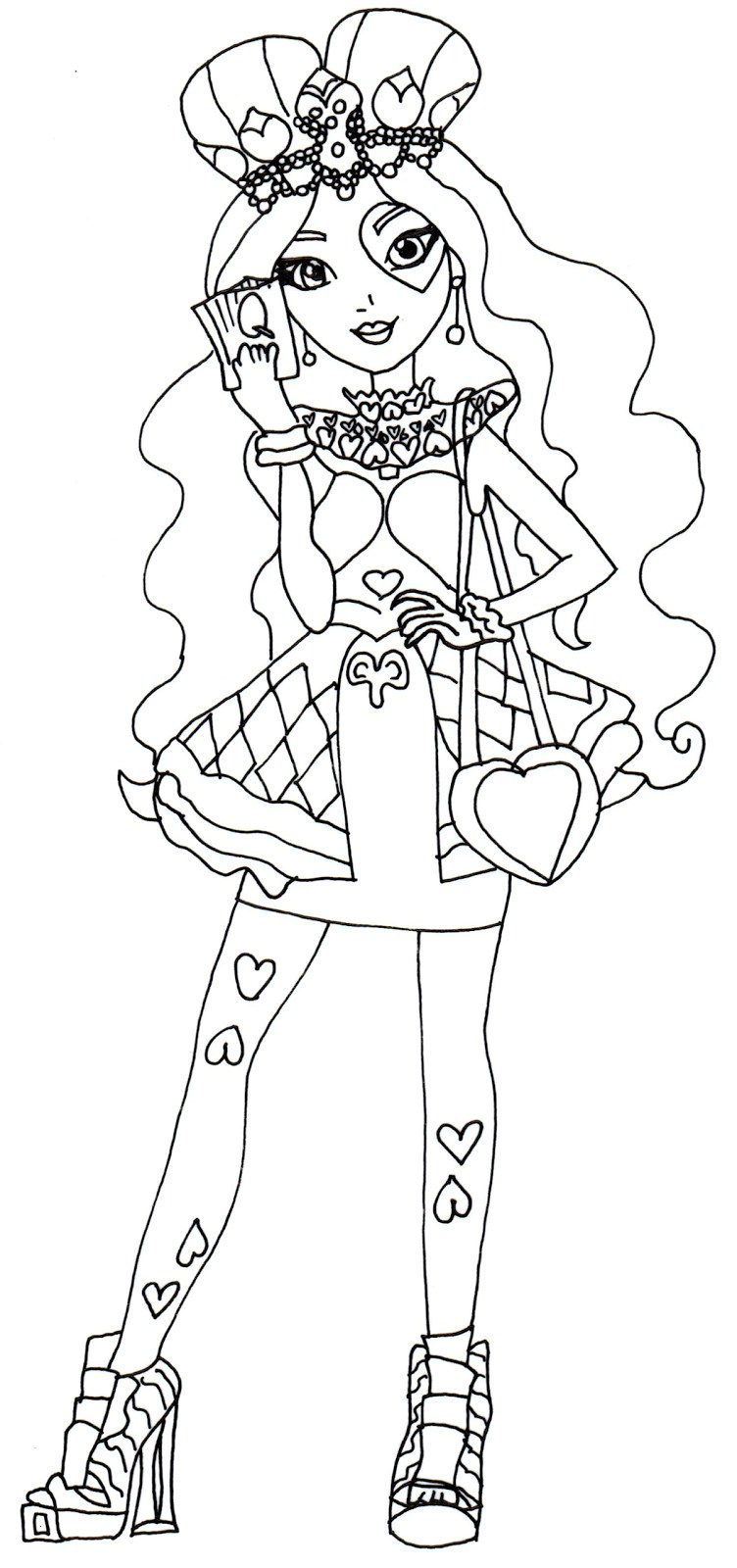 coloring pages for monster high