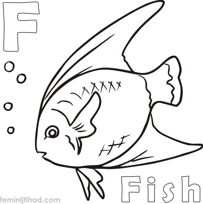 coloring pages of fish