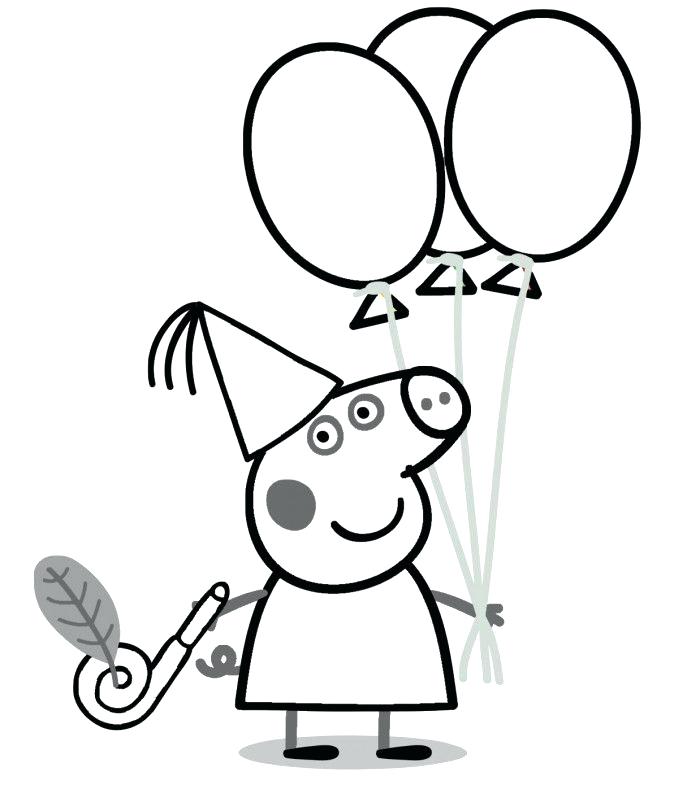 coloring pages peppa pig