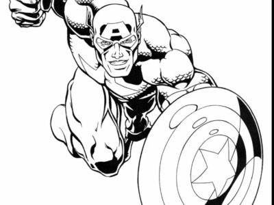 coloring pages superhero