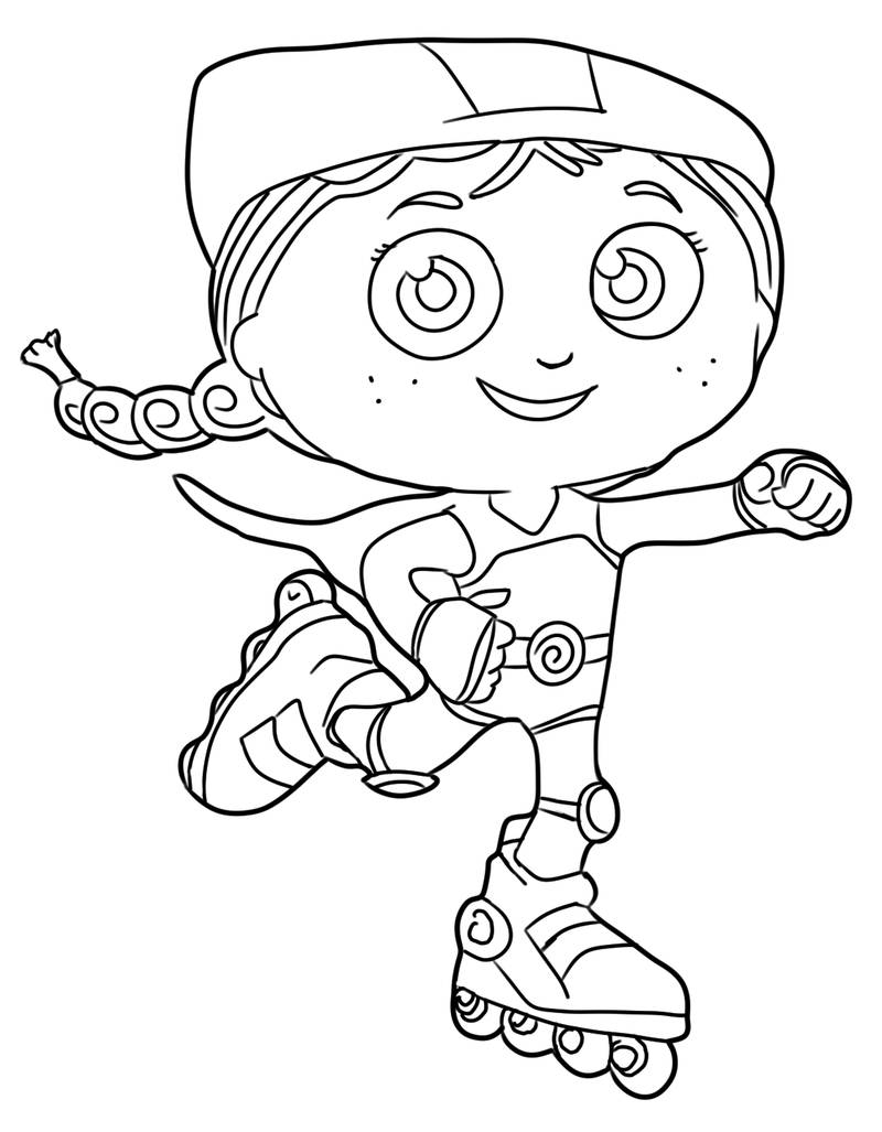 coloring super why wonder red slur