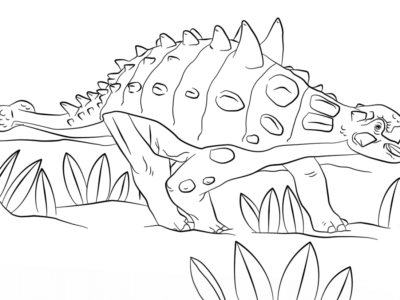 free printable euoplocephalus coloring pages