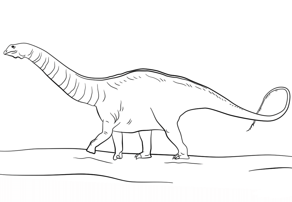 printable apatosaurus coloring pages