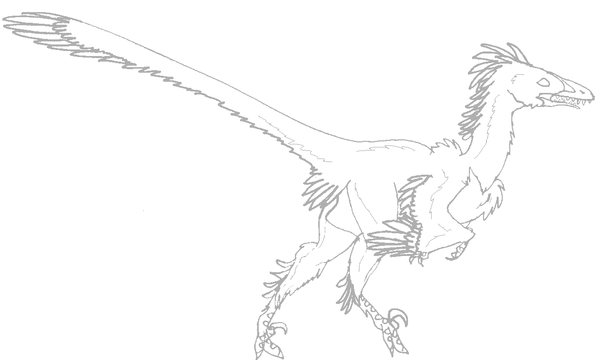 deinonychus coloring pages printable