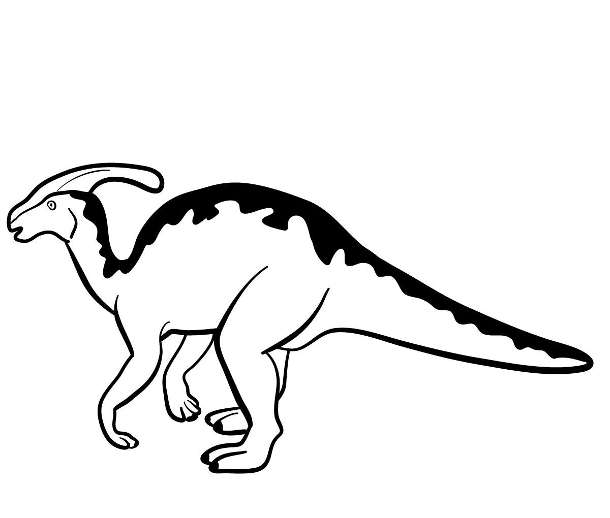 parasaurolophus coloring pages printable