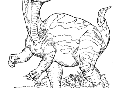 free printable baryonyx coloring pages