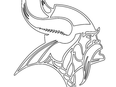 nfl minnesota vikings coloring page