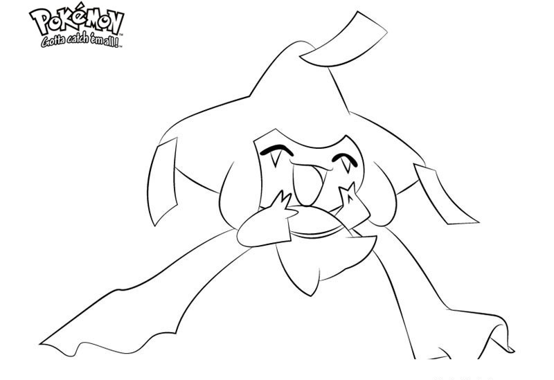 pokemon coloring pages jirachi