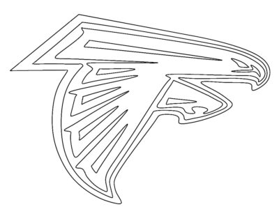 nfl atlanta falcons coloring page