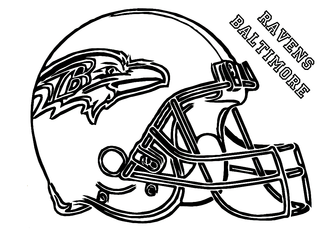 baltimore ravens coloring pages free