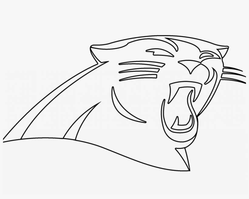 carolina panthers coloring sheet