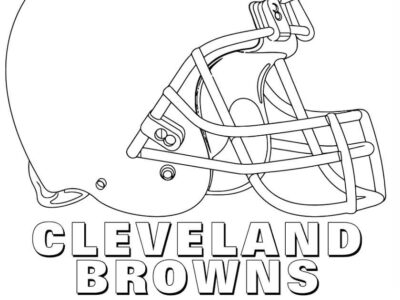 cleveland browns coloring pages