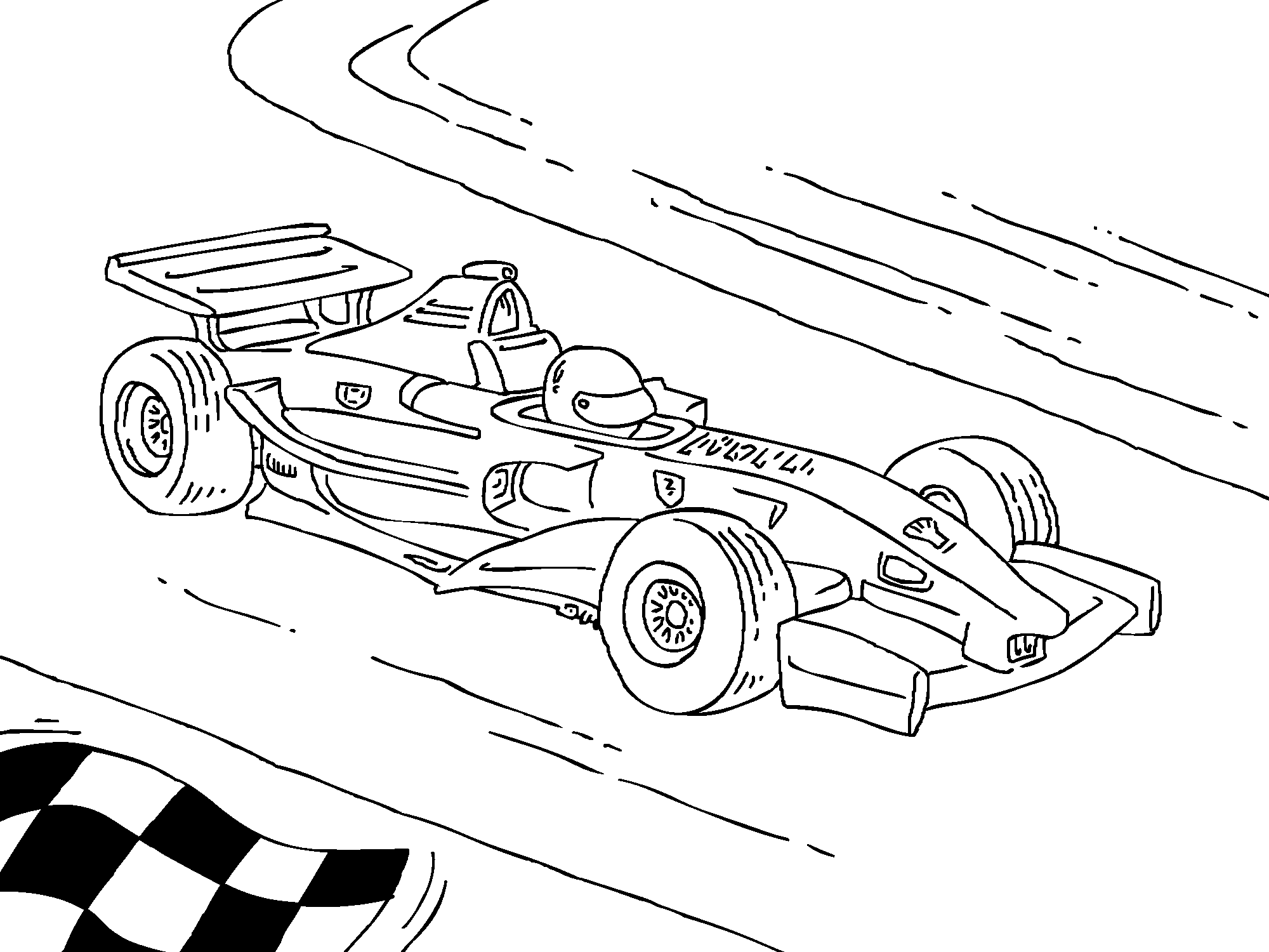 ferrari formula 1 coloring pages