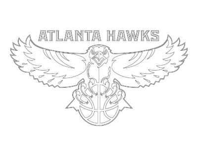 free atlanta hawks coloring pages