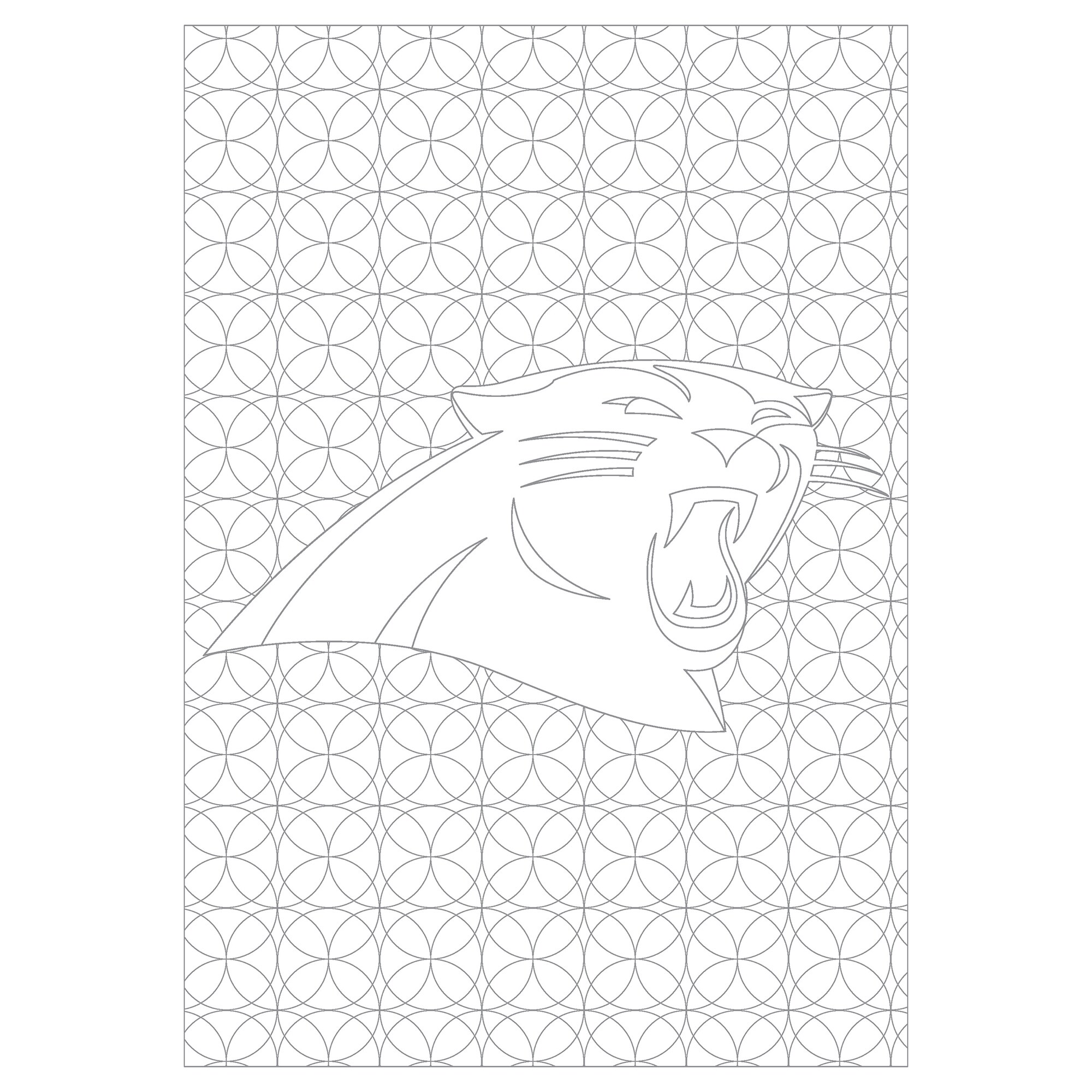 free carolina panthers coloring pages