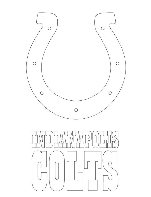 free indianapolis colts coloring pages