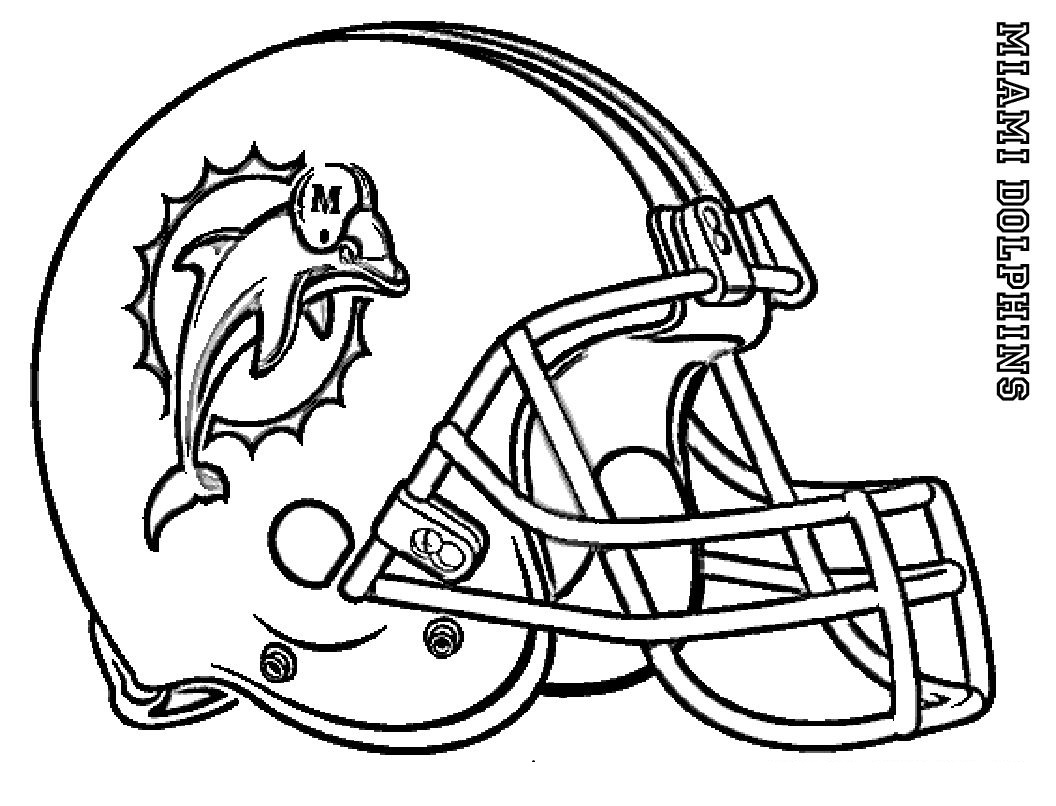 free miami dolphins coloring pages to print