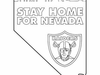 las vegas raiders coloring pages to print