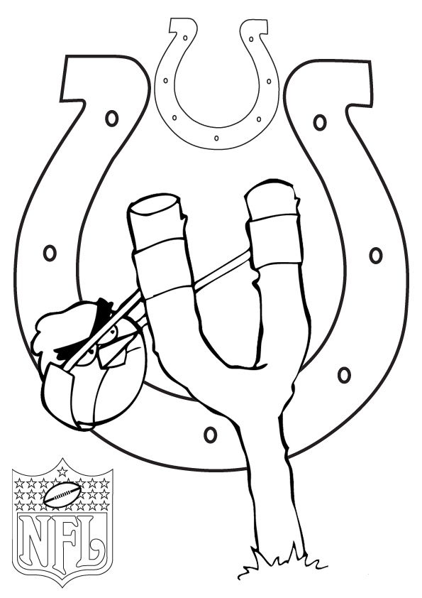 printable indianapolis colts coloring pages