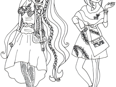 coloring pages ever after high