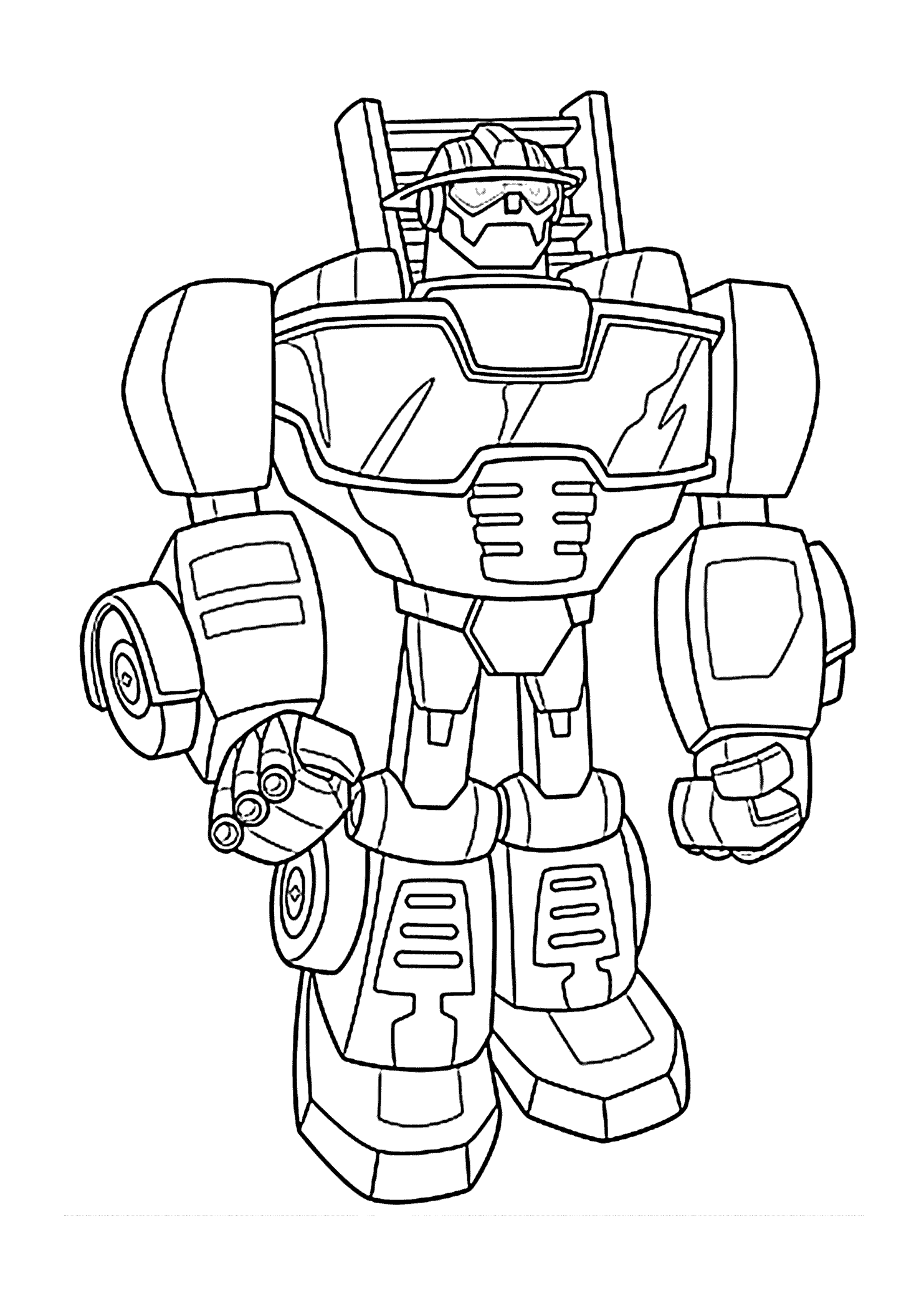 rescue bots heatwave coloring pages