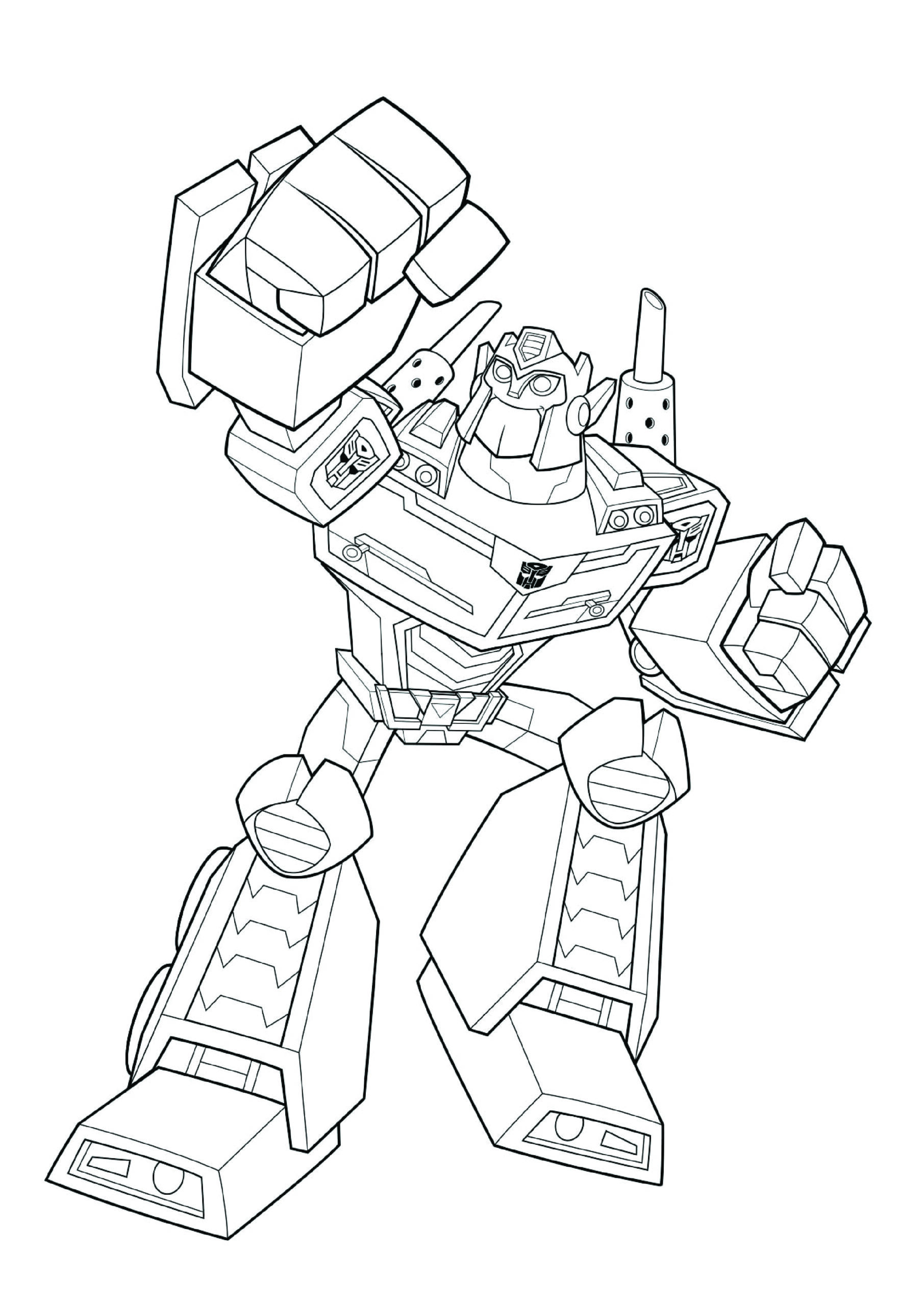 rescue bots optimus prime coloring pages