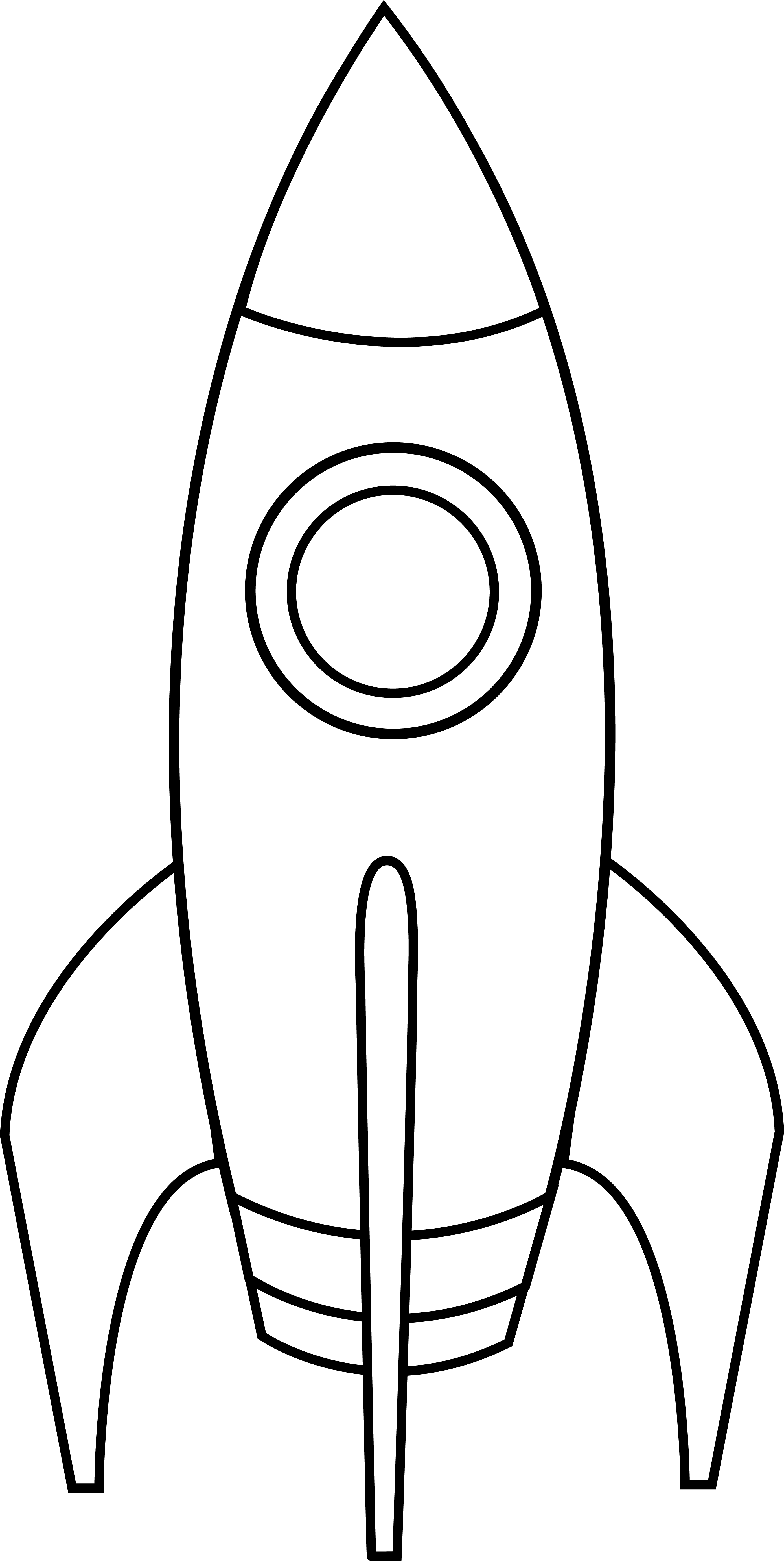 free rocket coloring pages