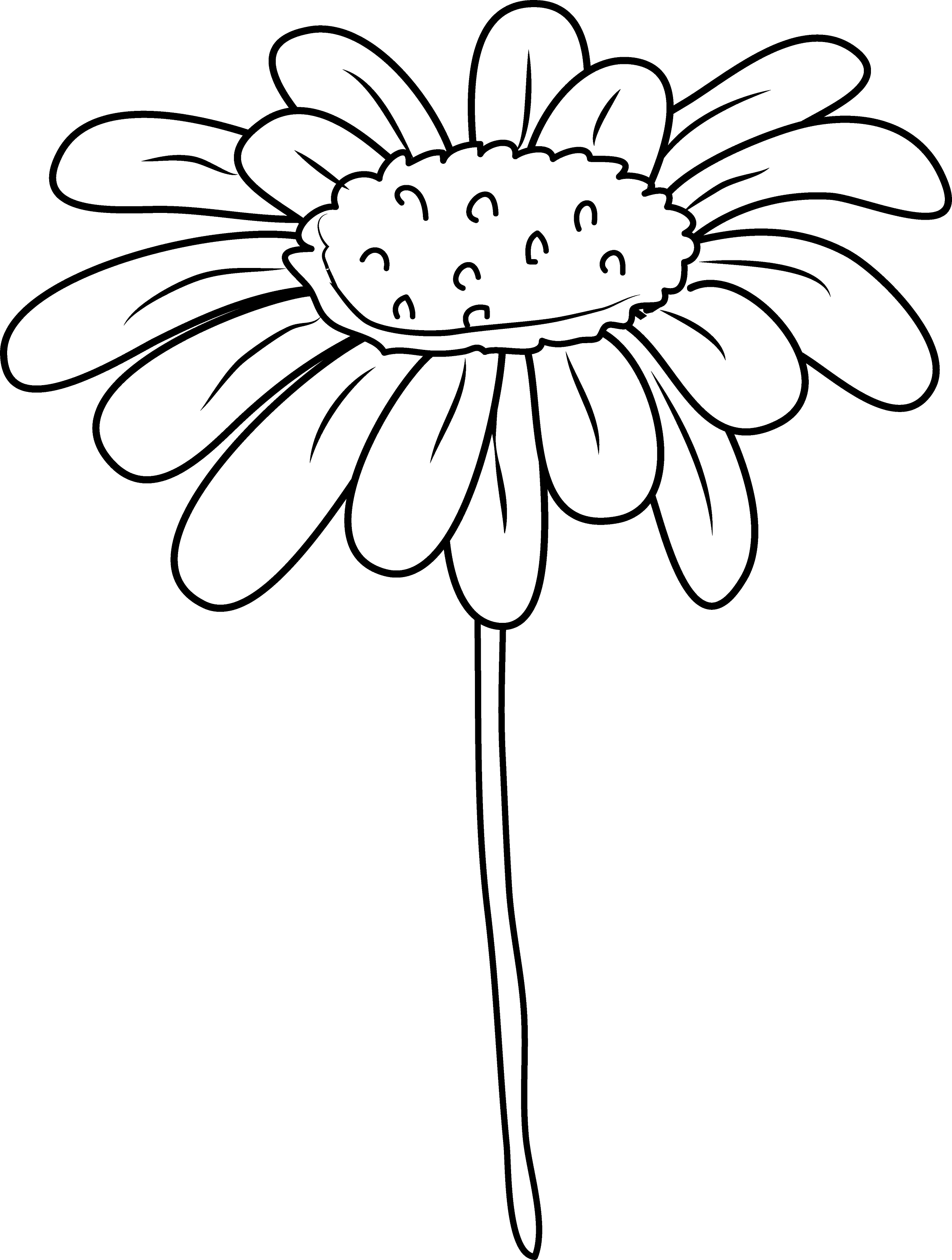 daisy coloring pages