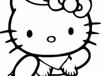 hello kitty coloring pages