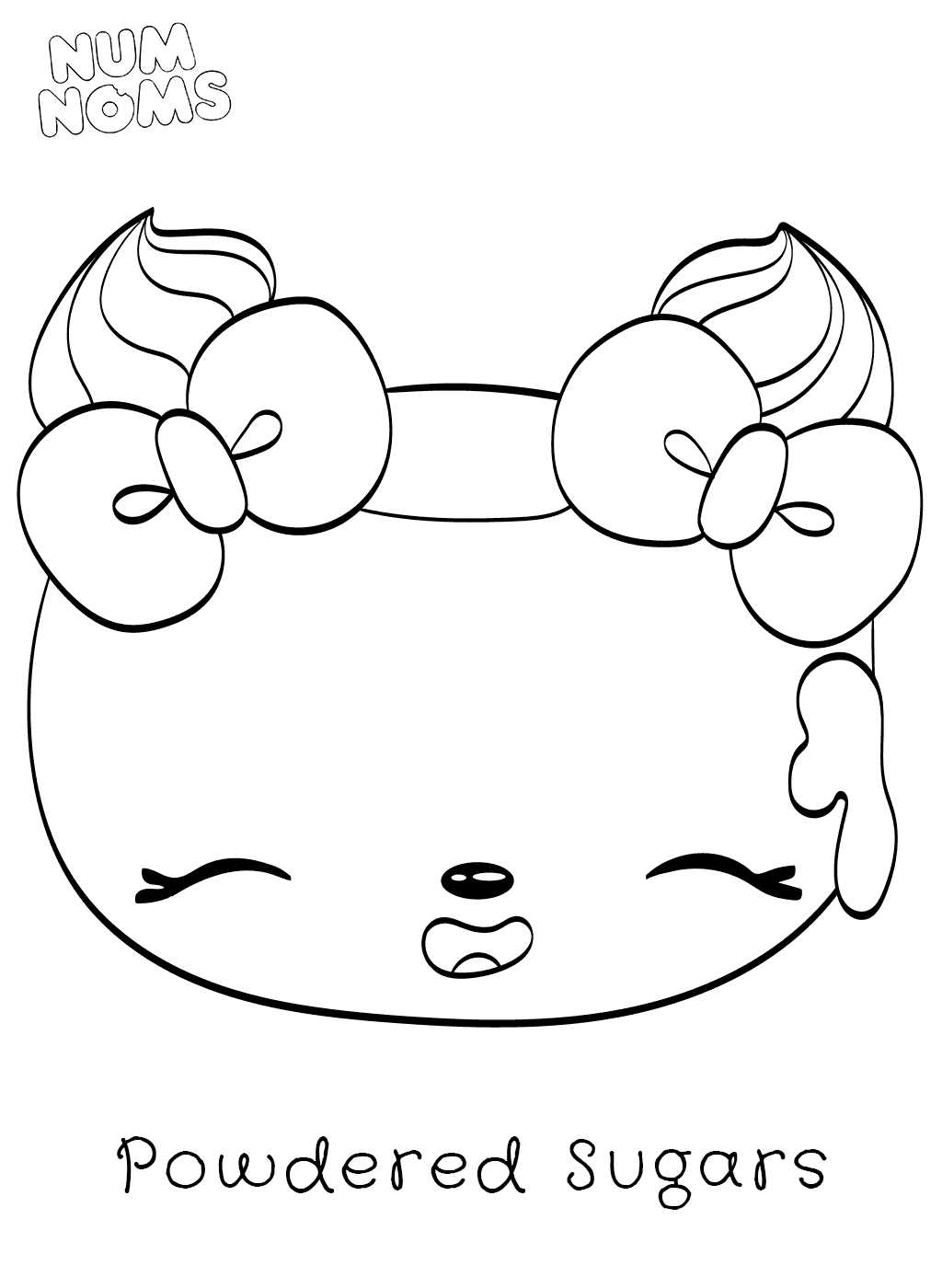 nom num coloring pages