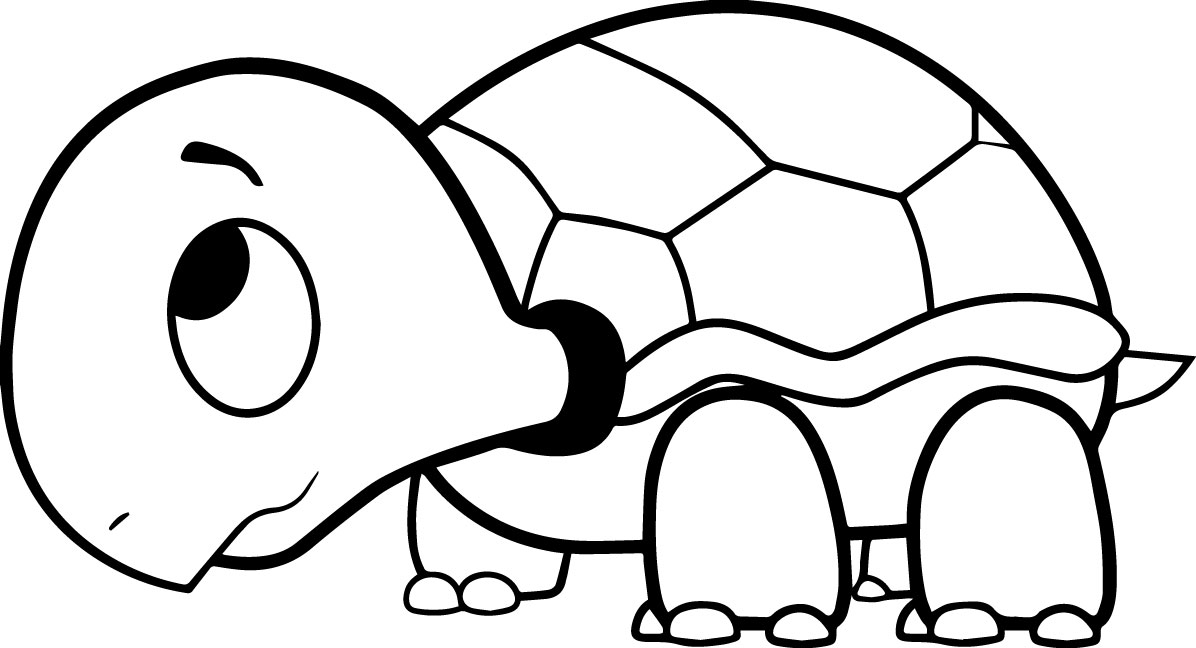 cute sea turtle coloring pages