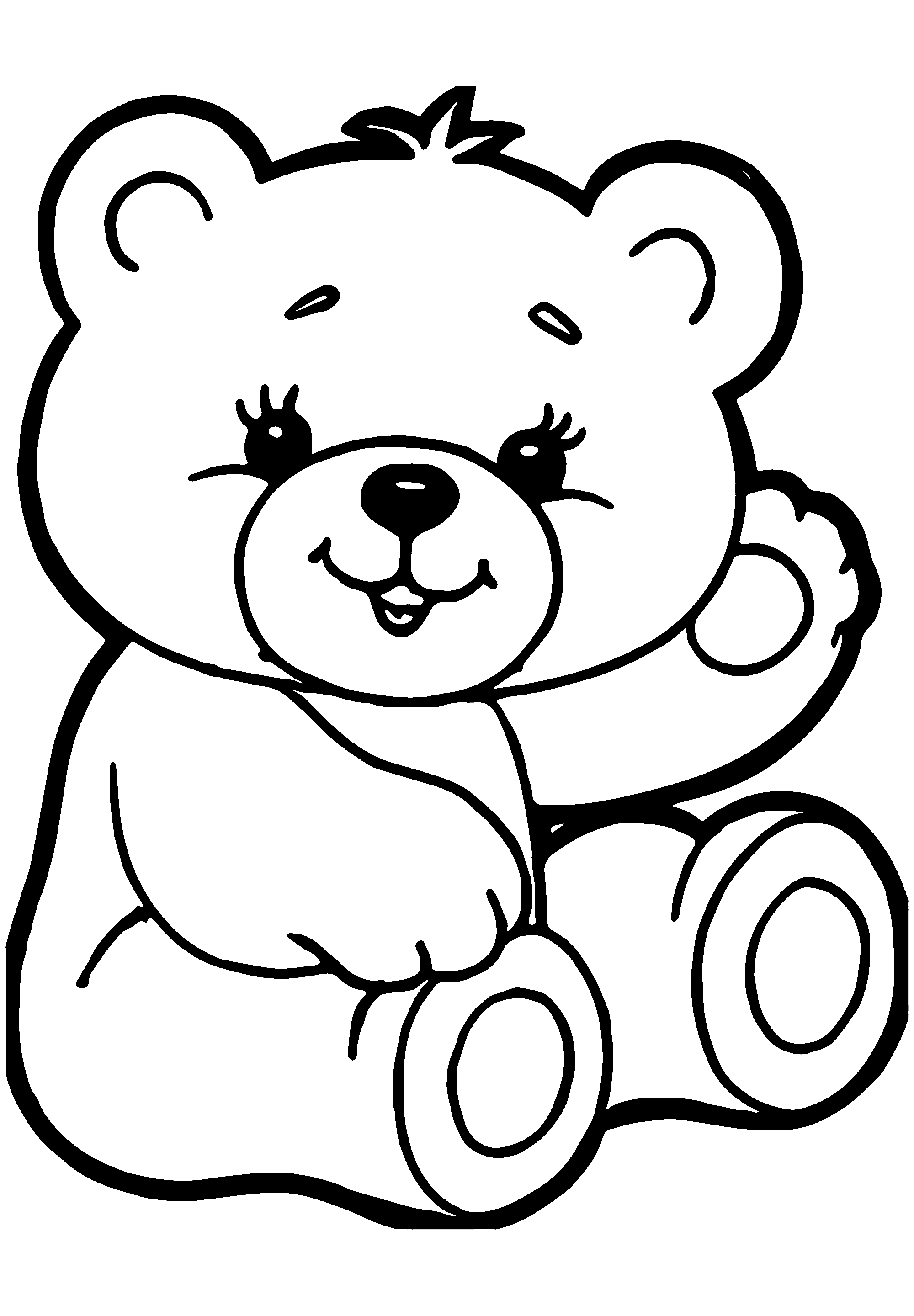 teddy bear coloring pages to print