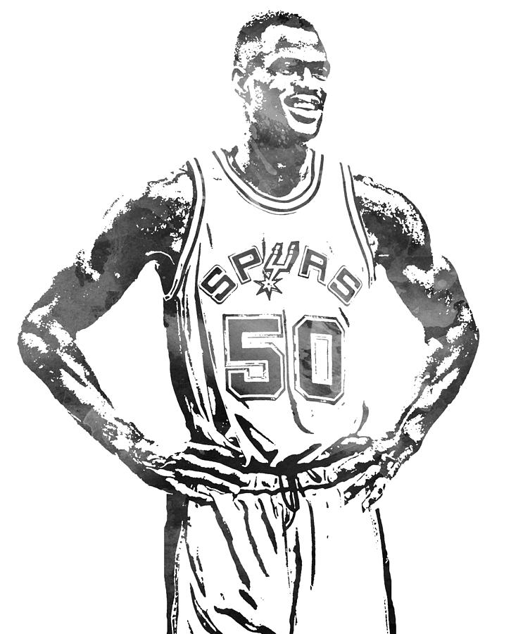 david robinson coloring pages