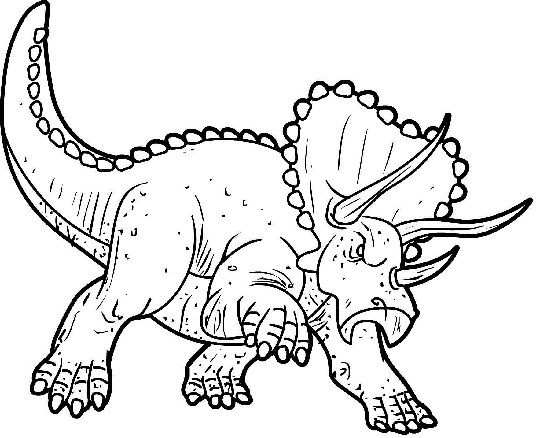 dinosaur coloring pages for toddlers