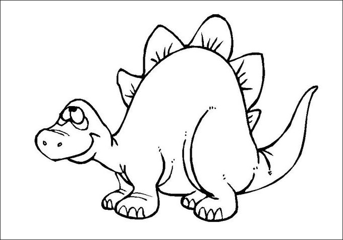 dinosaur coloring pages printable