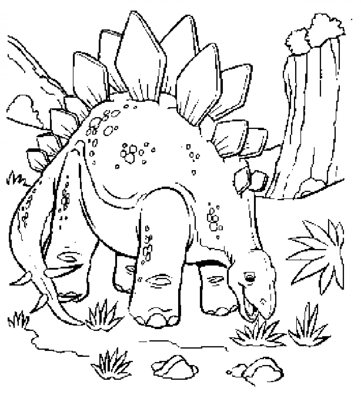 dinosaur coloring pages realistic