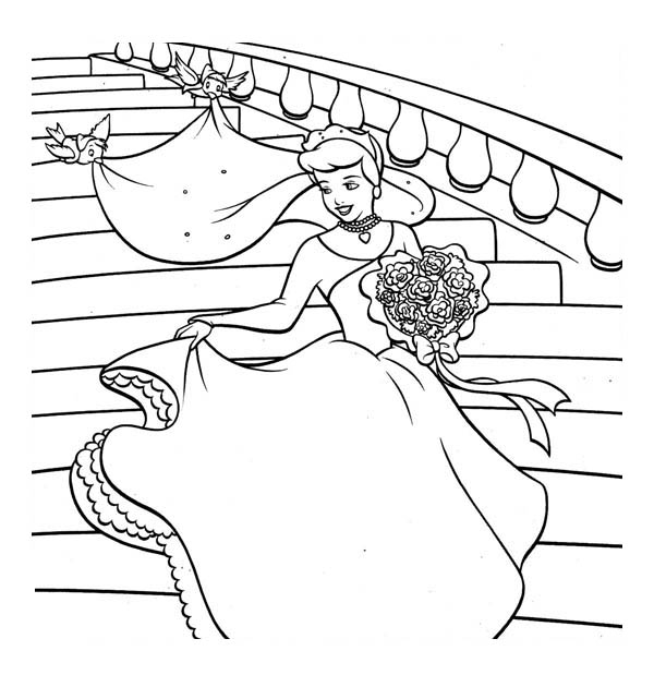 disney coloring pages cinderella