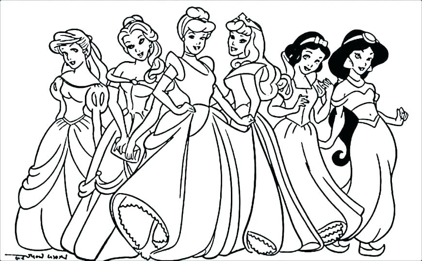 disney princess coloring pages games