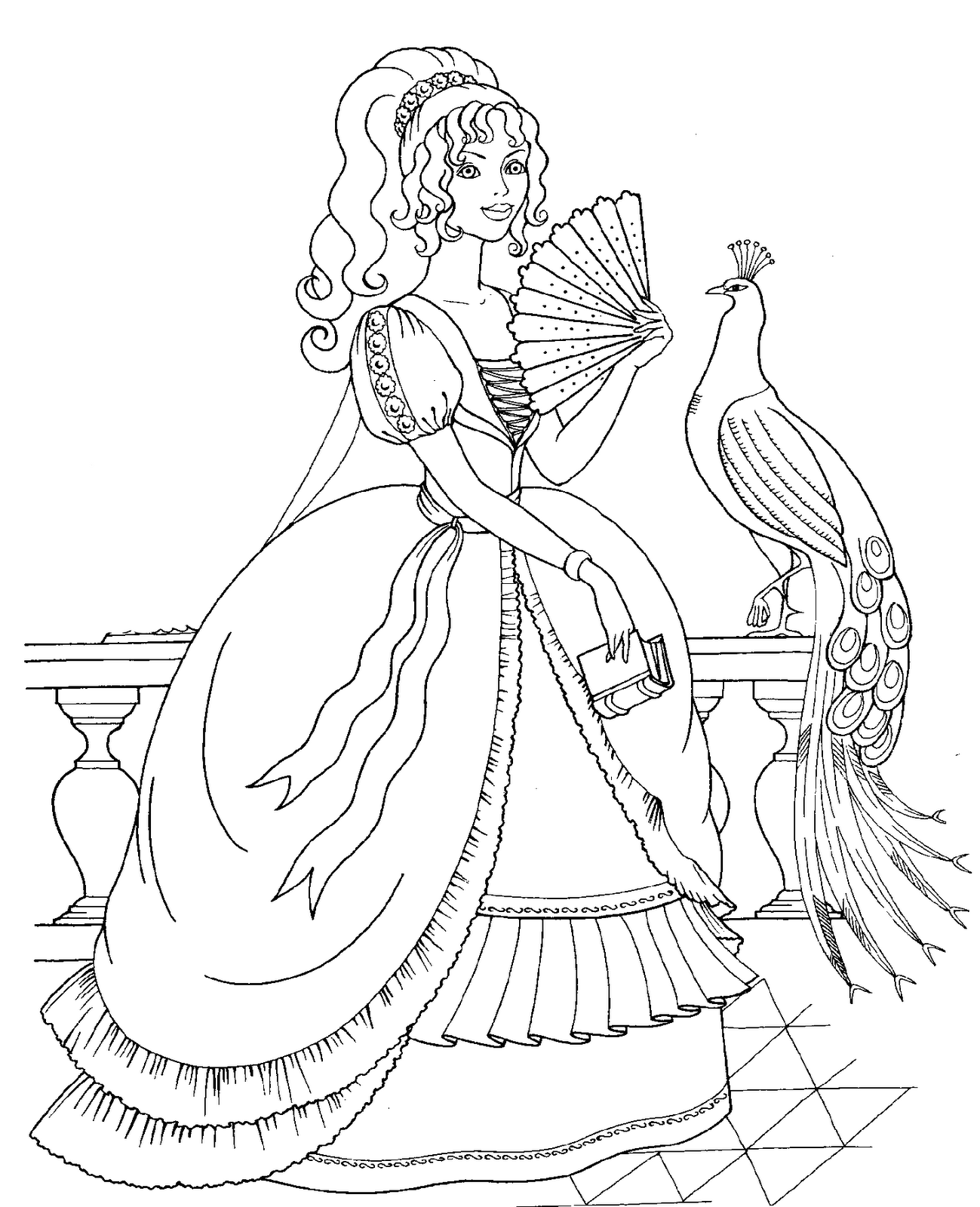 disney princess printable coloring pages