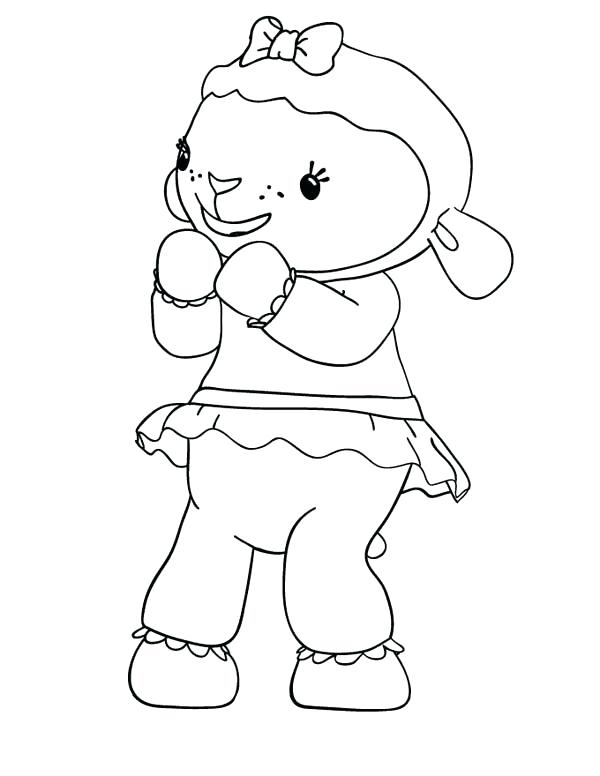 doc mcstuffins free coloring pages