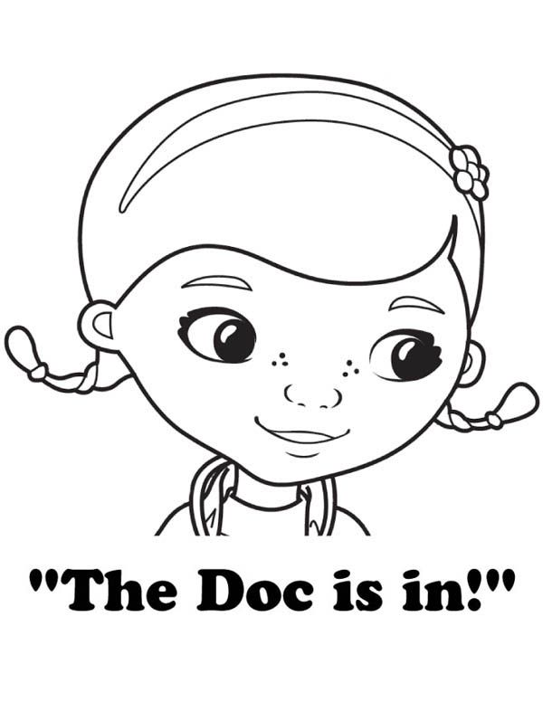 doc mcstuffins lambie coloring pages