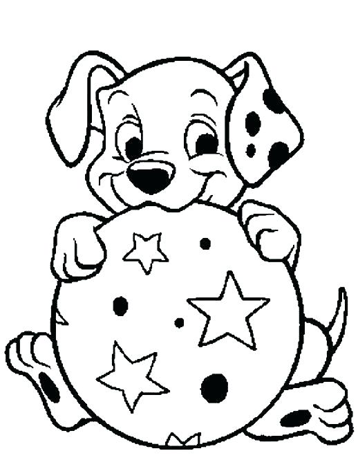 dog and puppy coloring pages