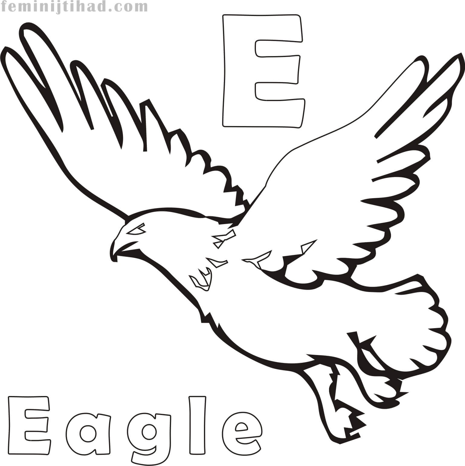 eagle coloring pages printable