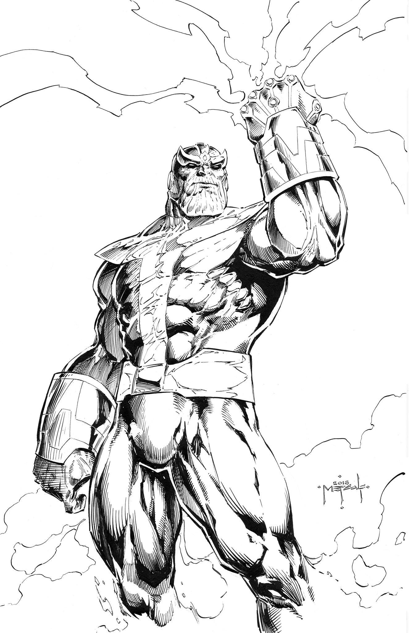 avengers infinity war coloring pages printable