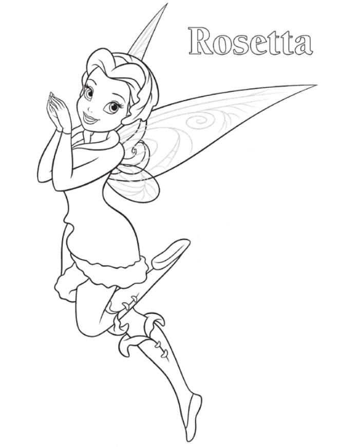 fairy coloring pages free printable