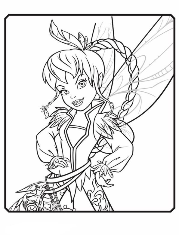 fairy princess coloring pages